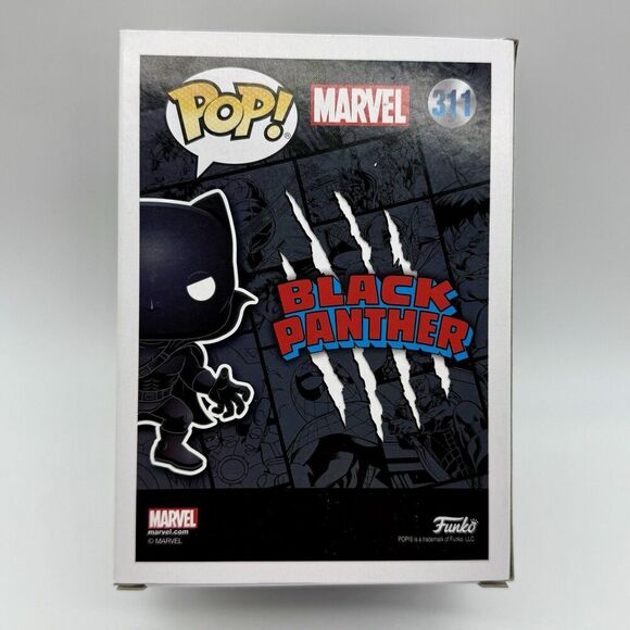 Funko Pop! Vinyl:‎ Marvel Black Panther Target Exclusive No. 311 New In Box - Picture 2 of 3